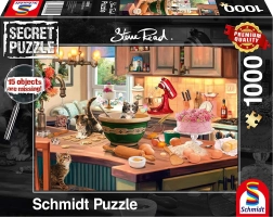 Schmidt Secret puzzle az étkezőasztalon 1000 darab