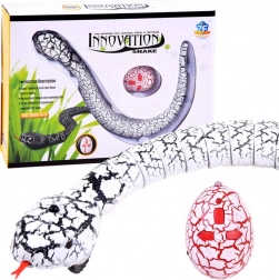 IR Remote-Controlled Snake for Kids – White