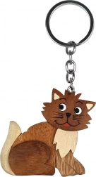 2Kids Toys portachiavi in legno a forma di gatto (grande)