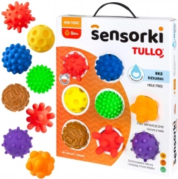 Sensoriske bolde TULLO 8 stk uden huller