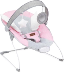 Vibrating Baby Lounger MoMi TULI Pink