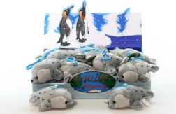 Plišana tuljan – privjesak za ključeve