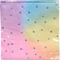 Party Napkins Pastel 33x33 cm