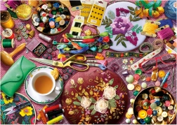 Puzzle Sewing Table 2000 pieces Educa