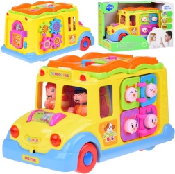 Allegro autobus interattivo per bambini