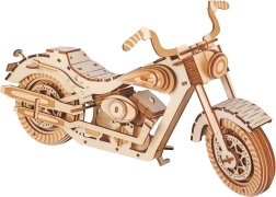 Træ 3D Puzzle Motorcykel