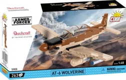 Construction set airplane AT-6 Wolverine