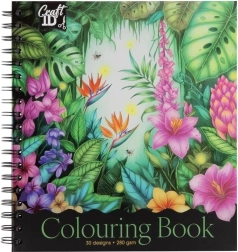 Livre de coloriage nature et animaux CRAFT ID