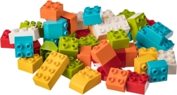 Block set for little builders, 50 pcs