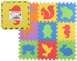 Pene puzzle – živalice