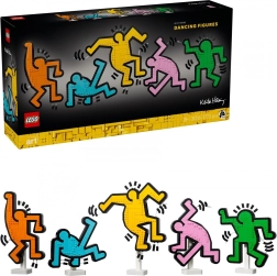 LEGO Art Keith Haring – tańczące postacie