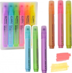 Set of Pastel Highlighters 6 pcs