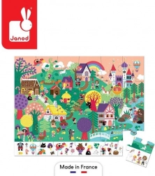 Puzzle di osservazione in scatola Favole 24 pezzi 3+