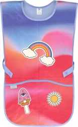 BAAGL Kids' Apron Rainbow – Red