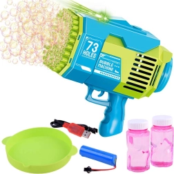 Elektrická pistole na bubliny s 73 otvory – Bazooka