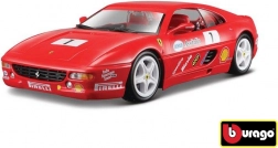 Kovový model Ferrari F355 Challenge od Bburago v měřítku 1:24
