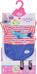 BABY born pajamas and shoes for 43 cm doll