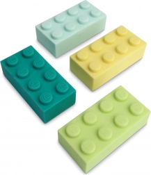 LEGO school erasers 8 pcs – colorful erasing bricks