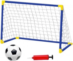 Folding kids’ soccer goal with net and ball