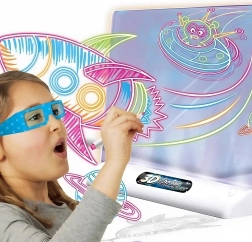 WOOPIE Magnetic 3D Drawing Board with LED Backlight