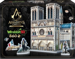 3D puzzle Assassin's Creed Unity: Notre-Dame Cathedral 860 pieces