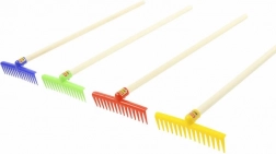 Børnerive med træhåndtag 67 cm WADER-POLESIE