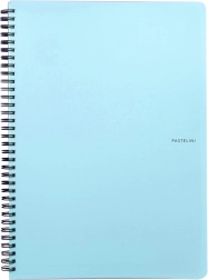 A5 Ring-bound Notebook PASTELINI blue