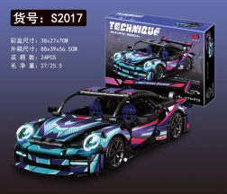 Sports Car Building Kit 1116 Pieces