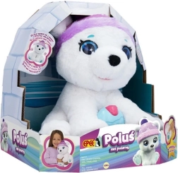Interactive Polar Bear Mascot Poluś