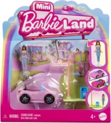 Mattel Mini Barbie Land cabriolet con mini bambola