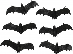 Dekorativni gumijasti netopirji za noč čarovnic