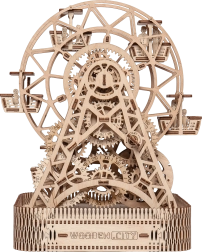 Lesen model ruskega kolesa WOODEN CITY