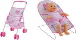 Heart 3-in-1 Doll Toy Set
