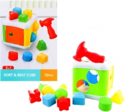 Martello e inserisci forme 2 in 1 per bambini