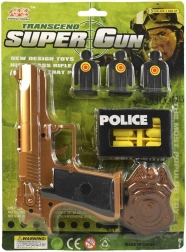 Children's Gun with Soft Bullets 16 cm