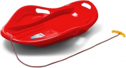 Slittino scorrevole per bambini a forma di conchiglia Baby Mix Premium Komfort 80 cm rosso