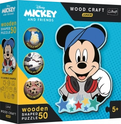 Wooden Puzzle In Mickey's World 50 Pieces