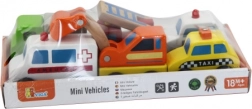 Wooden Toy Cars – Set of 6