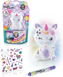 STYLE4EVER Mini Deco Light-Up Decorative Figurine, 8 Colors