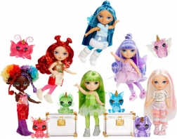 Rainbow High Littles fées magiques – poupée 13 cm avec animal de compagnie et ailes interchangeables