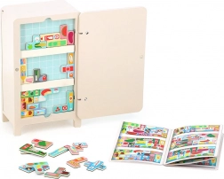 Vilac Wooden Magnetic Game Store it Right with Design by Ingela P. Arrhenius