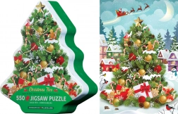 EUROGRAPHICS Puzzle Christmas Tree in Metal Box 550 Pieces