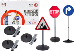 Izobraževalni komplet velikih prometnih znakov 76 cm – 3 kosi