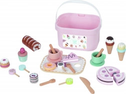 wooden sweet treats set Sweet Cake in a box