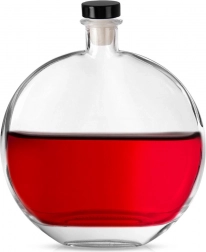 Bouteille en verre avec bouchon en liège 520 ml