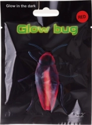 Glowing plastic bug for kids