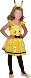 Kinderkostuum Pikachu jurk