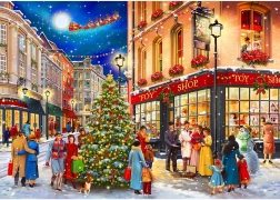 Puzzle in legno Strada di Natale – 505 pezzi