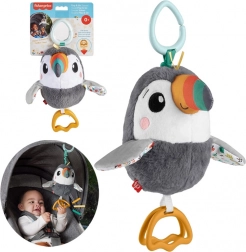 Fisher-Price hanging toy toucan with rattle and wings