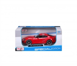 Metal model Toyota GR Supra 1:24 red